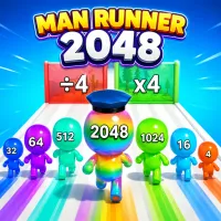 PLay Man Runner 2048 now!
